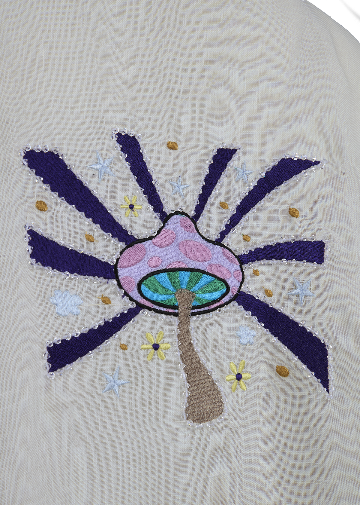 Kimono Linen Mushroom