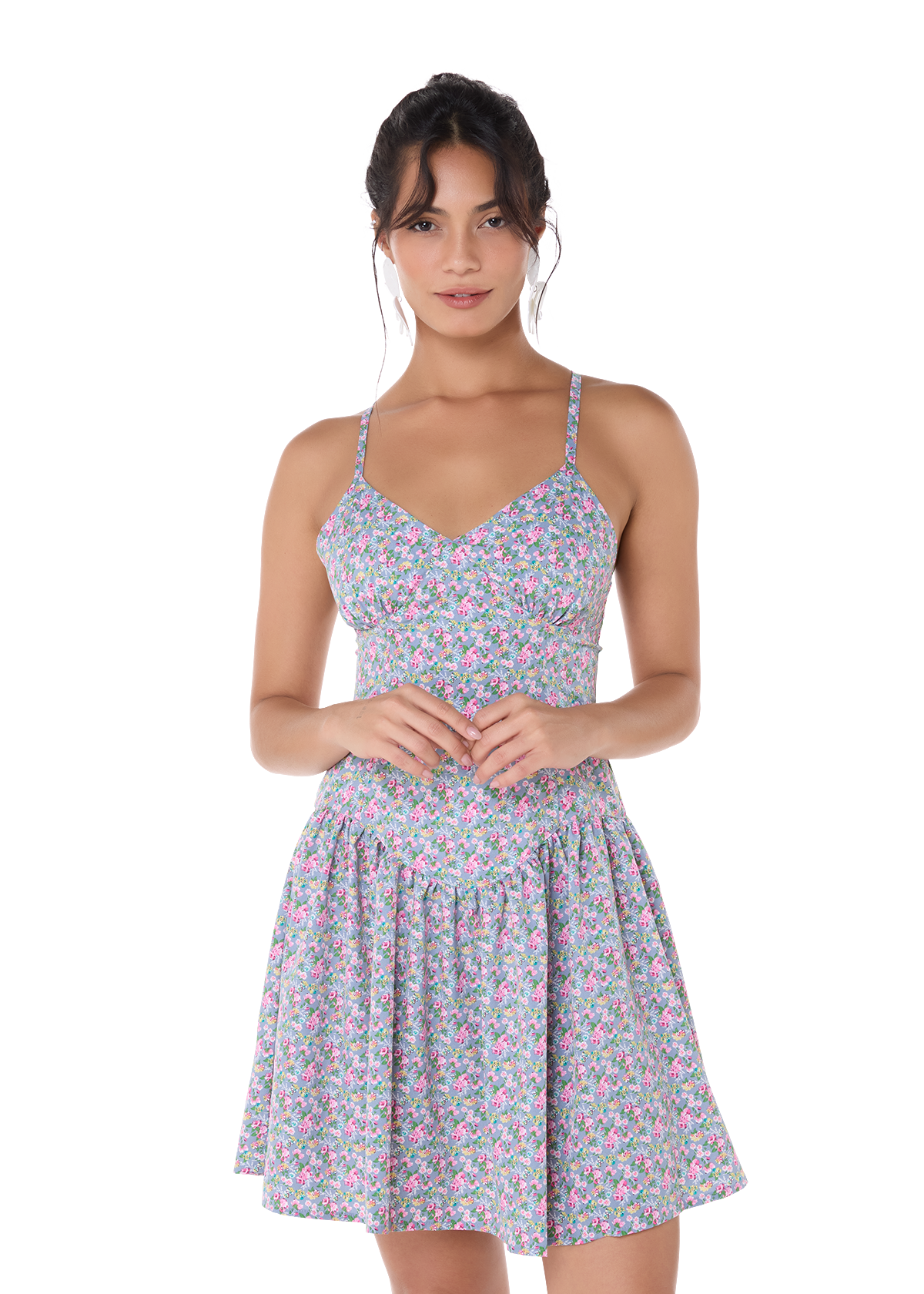 Cali Dress Flowers