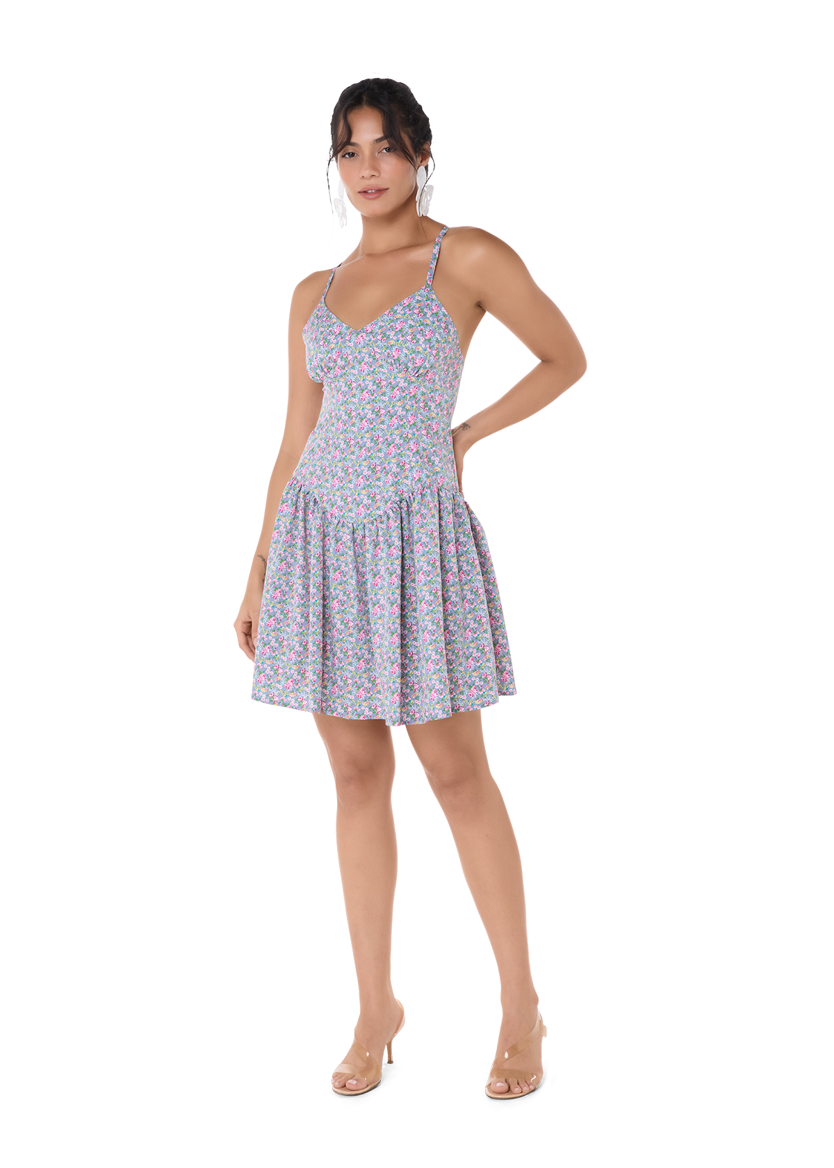 Cali Dress Flowers