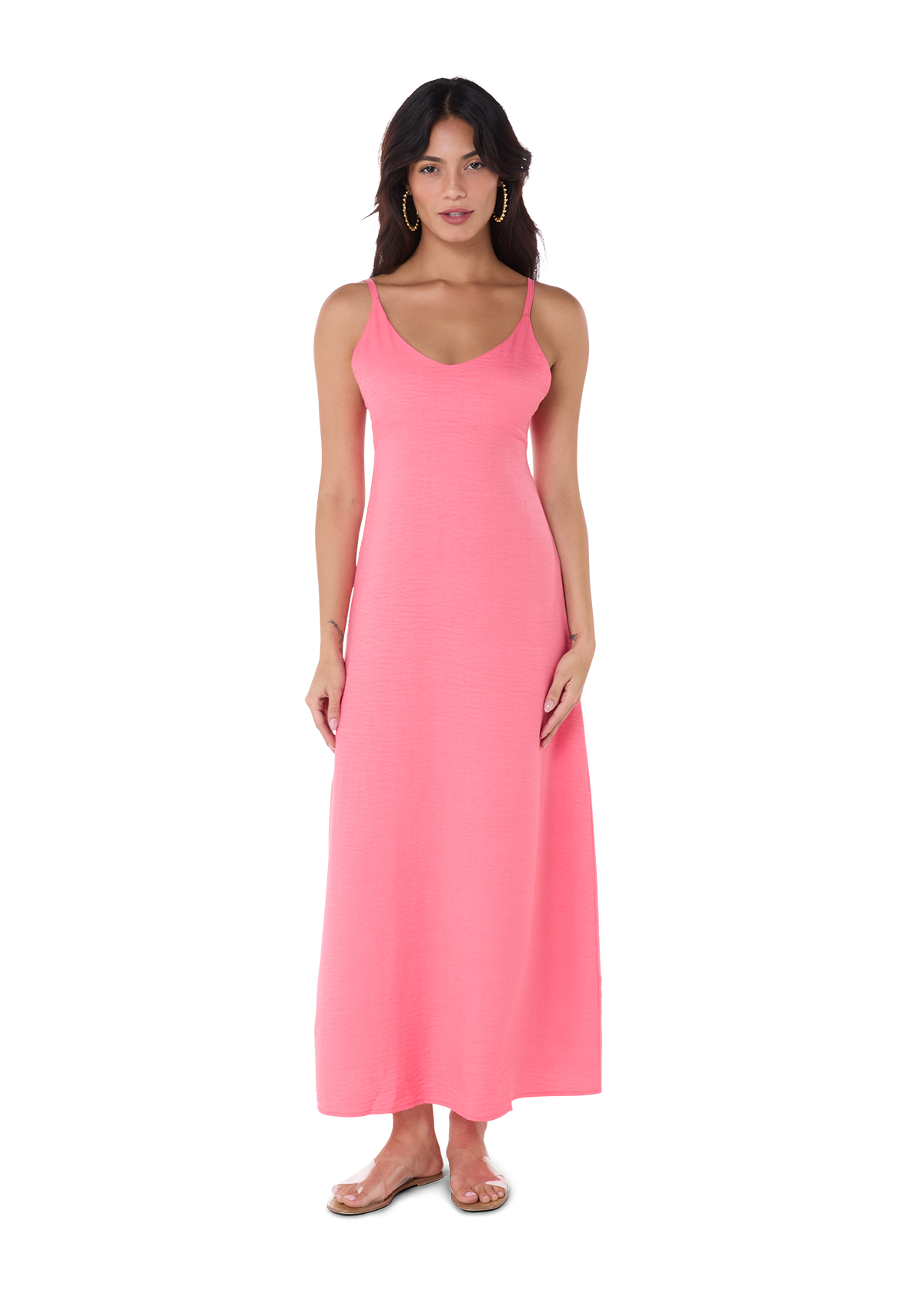 Christelle Dress Neon Pink