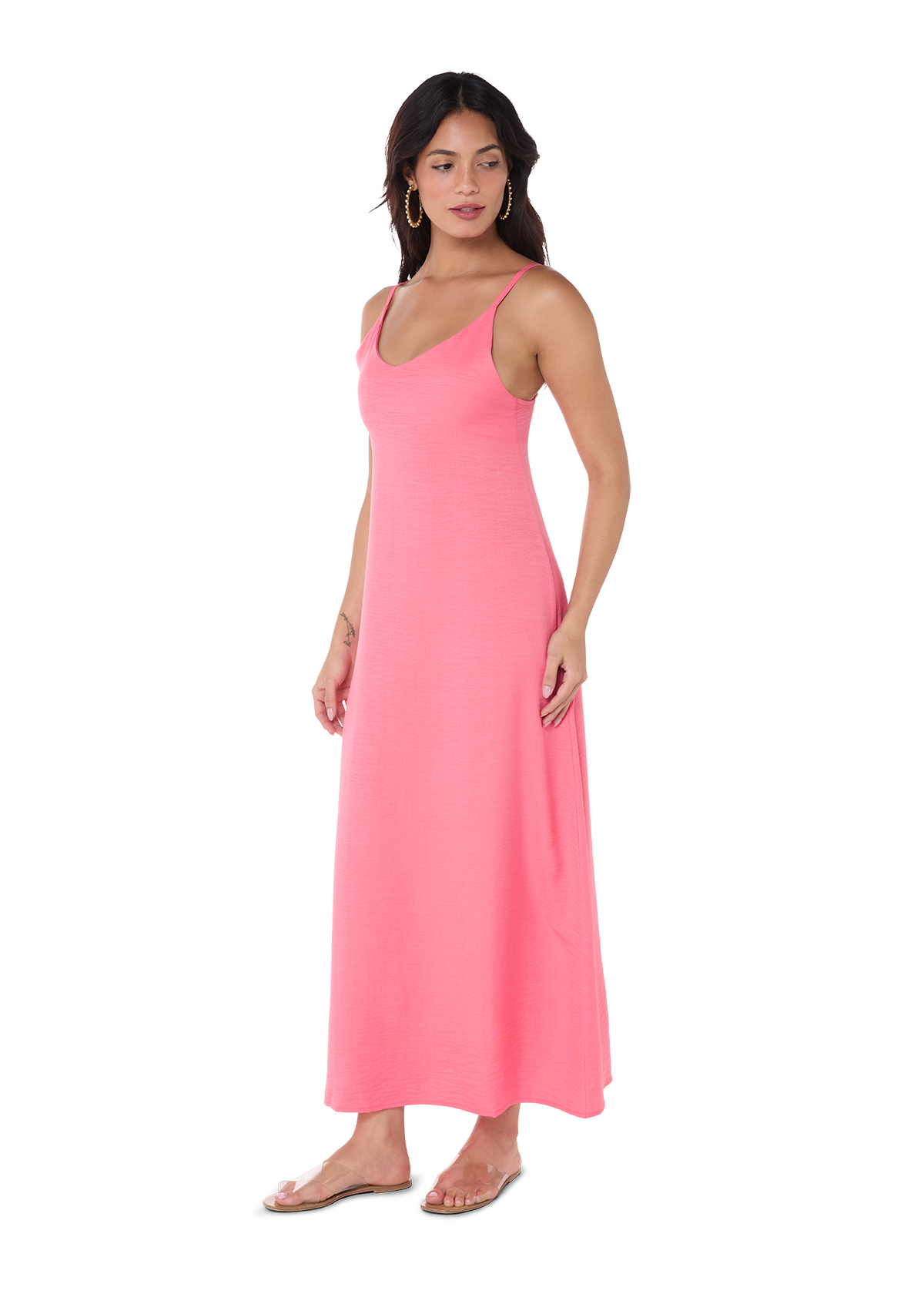 Christelle Dress Neon Pink