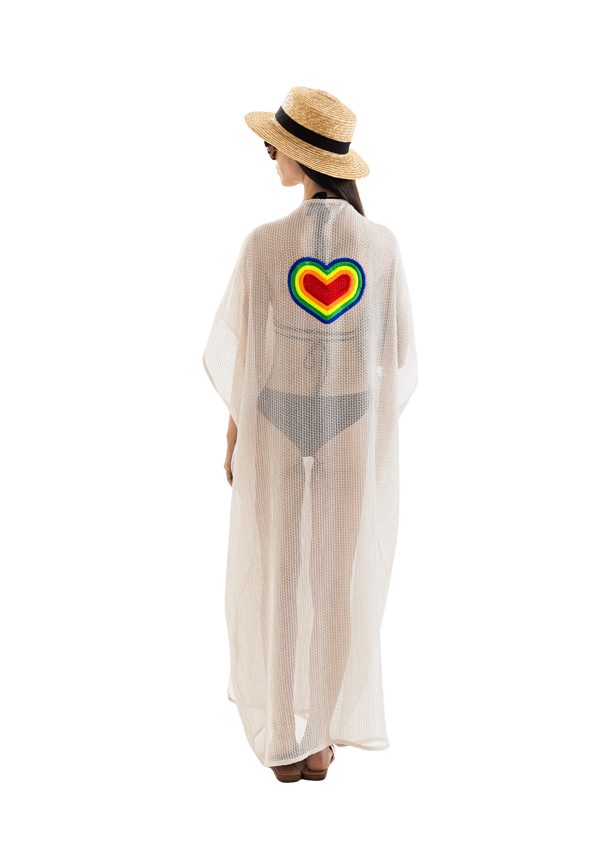 Kimono Shabak Heart Multicolor