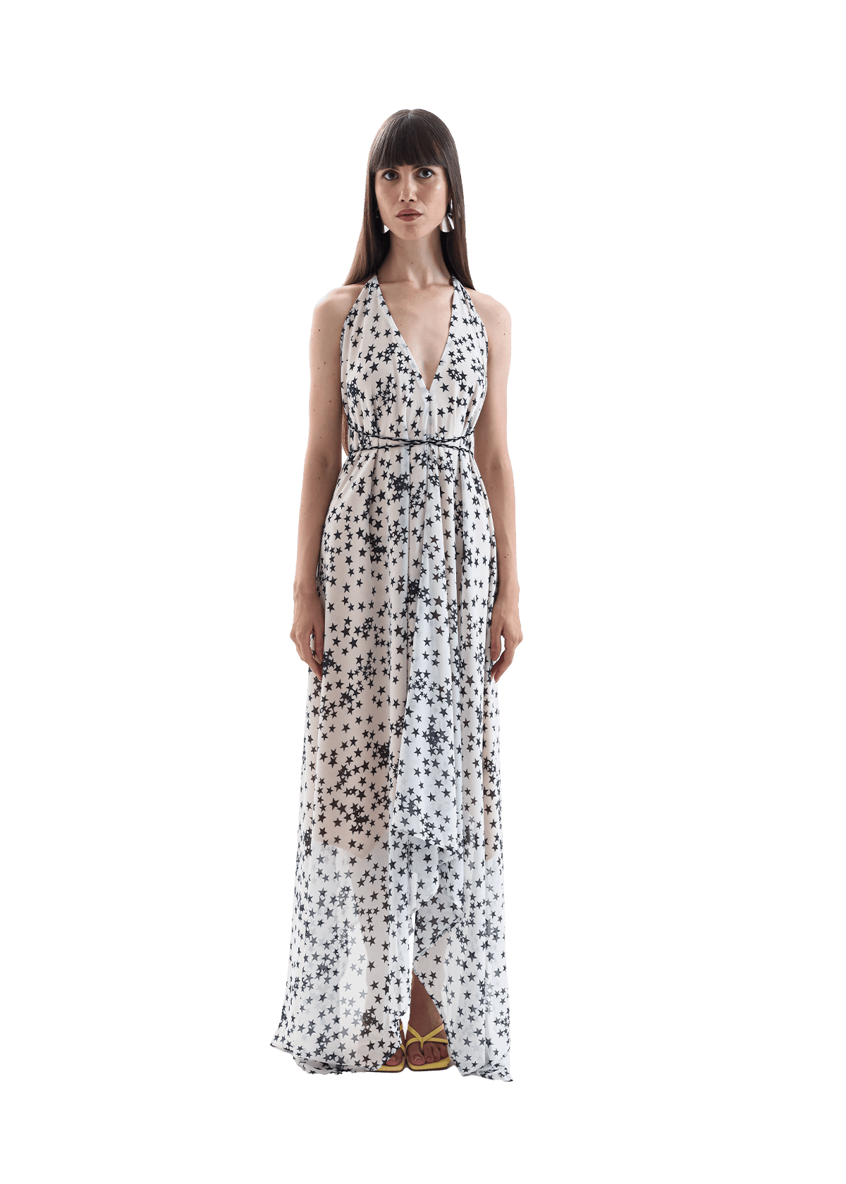 Lilia Silk Dress White