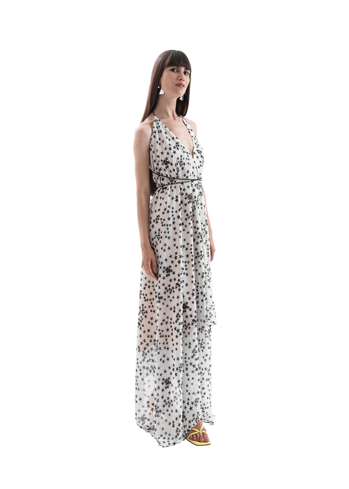 Lilia Silk Dress White