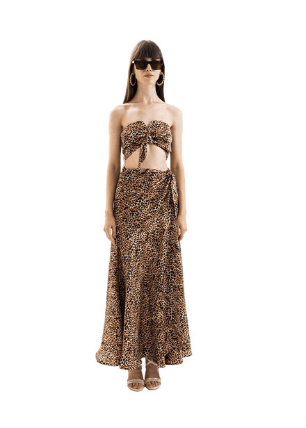 Tata Set Leopard Brown