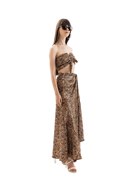 Tata Set Leopard Brown